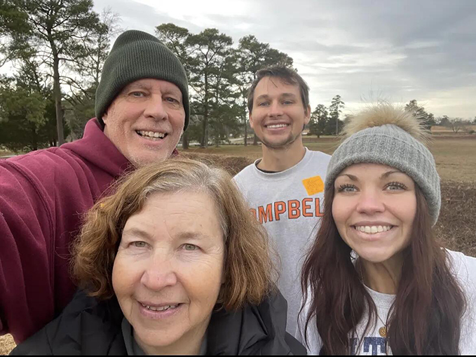 Jay Craig and his family.